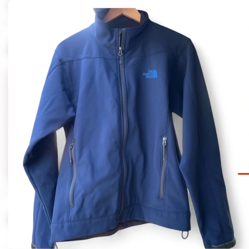 The North Face Navy Softshell‎ Jacket